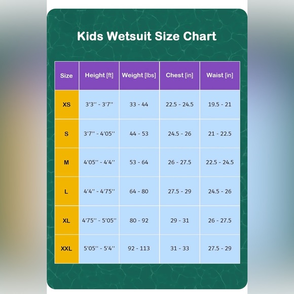 Dark Lightning Shorty Wetsuits for Kids Boys and Girls, 2MM Neoprene - Picture 6 of 6